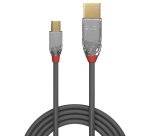 Lindy Câble USB 2.0 Type A vers Mini-B, Cromo Line, 1m