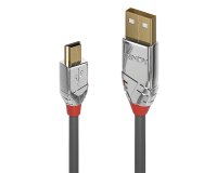 Lindy Câble USB 2.0 Type A vers Mini-B, Cromo Line, 1m