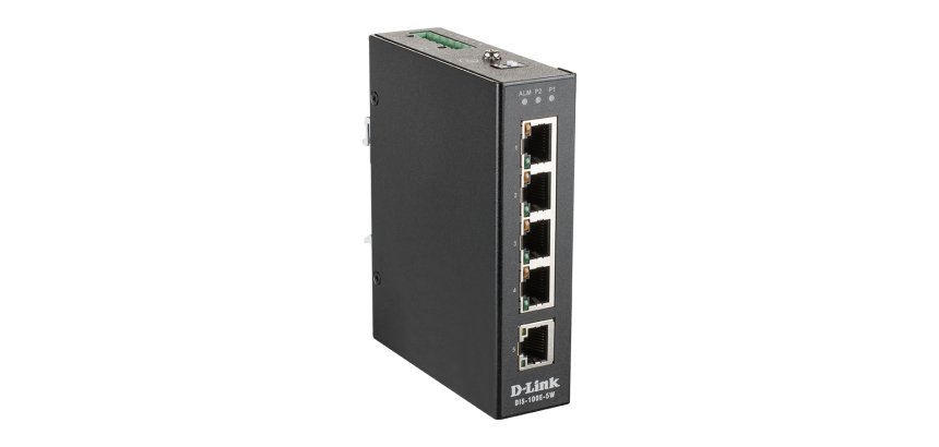 D-Link DIS-100E-5W switch No administrado L2 Fast Ethernet (10/100) Negro