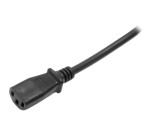StarTech.com Cable de 2m de Alimentación para Ordenador, 18AWG, EU Schuko a C13, 10A 250V, Negro, Cable de Repuesto, Cable de Corriente para PC, Cable para Monitor, UL, Cable para Europa