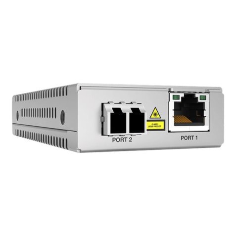 Allied Telesis AT-MMC2000LX/LC-TAA-60 network media converter 1000 Mbit/s 1310 nm Single-mode Grey