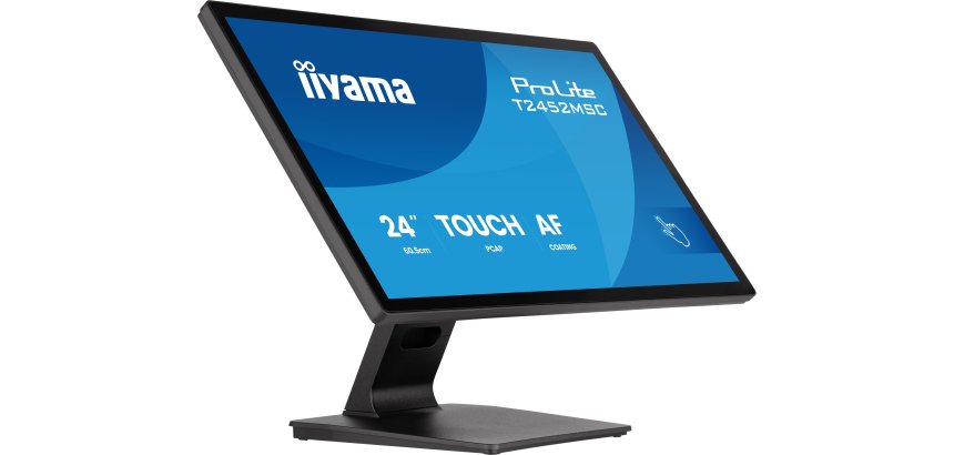 iiyama ProLite T2452MSC-B2 PC flat screen 61 cm (24") 1920 x 1080 pixels Full HD Touchscreen Black