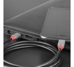 Lindy Câble USB 2.0 Type C vers Micro-B, Anthra Line, 2m