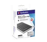 Verbatim Disco duro portátil y seguro Store ?n? Go de 2 TB con teclado