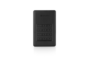 Verbatim Disco duro portátil y seguro Store ?n? Go de 2 TB con teclado