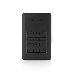 Verbatim Disque dur portable sécurisé Store ?n? Go avec accès par clavier 2 To