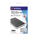 Verbatim Disco duro portátil y seguro Store ?n? Go de 2 TB con teclado