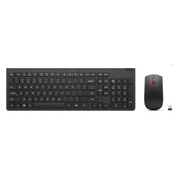 Lenovo 4X31N50739 teclado Ratón incluido Universal RF inalámbrico QWERTY Español Negro