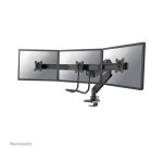 Neomounts NM-D775DX3BLACK Monitor arm 17-27" - gas spring - Topfix - 180°-stop