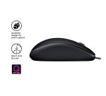 Logitech B110 Silent muis Kantoor Ambidextrous USB Type-A Optisch 1000 DPI