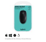 Logitech B110 Silent muis Kantoor Ambidextrous USB Type-A Optisch 1000 DPI