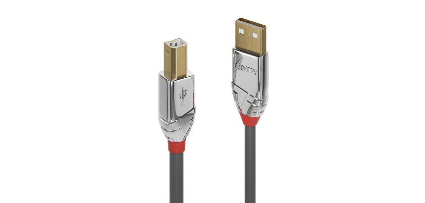 Lindy Câble USB 2.0 Type A vers B, Cromo Line, 5m