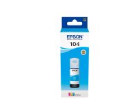 Epson 104 EcoTank Cyan ink bottle