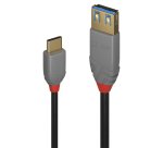 Lindy 36895 cable USB USB 3.2 Gen 2 (3.1 Gen 2) 0,15 m USB C USB A 10 Gbit/s Negro
