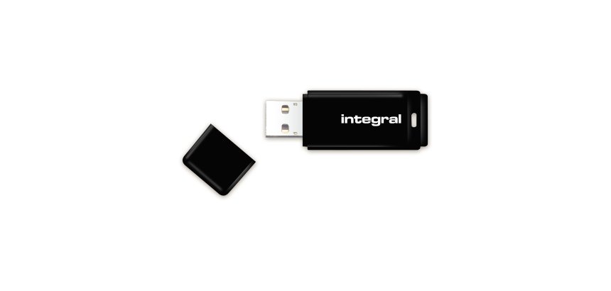 Integral INFD128GBBLK lecteur USB flash 128 Go USB Type-A 2.0 Noir