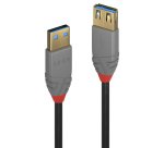Lindy Rallonge USB 3.2 type A, 5Gbit/s, Anthra Line, 2m