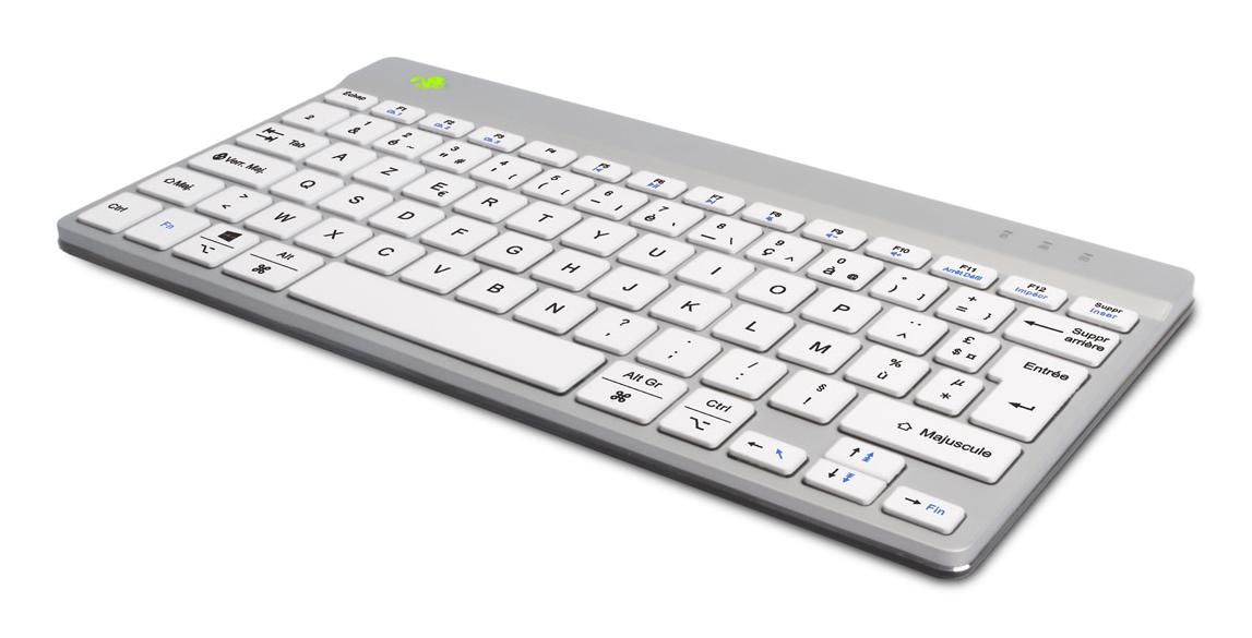 R-Go Tools Clavier ergonomique R-Go Compact Break, clavier compact avec ...