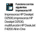 Ink-jet hp n.300 negro dj f4224 aio dj d2560 200 pag