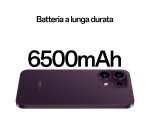 OPPO Reno16 F 5G AI Smartphone, Tripla fotocamera 50+8+50MP, Selfie 50MP, Display 6.57” 120HZ AMOLED FHD+, 6500mAh, RAM 8GB(Esp2GB/4GB/8GB)+ROM 256GB [Versione Italia], Purple Black