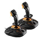 Thrustmaster T.16000M FCS SPACE SIM DUO Black, Orange USB Flightstick Analogue / Digital PC