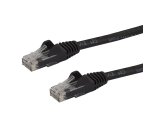 StarTech.com N6PATCH75BK netwerkkabel Zwart 22,9 m Cat6 U/UTP (UTP)