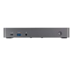 StarTech.com USB-C & USB-A Dock - Hybrid Universal Triple Monitor Laptop Docking Station DisplayPort & HDMI 4K 60Hz - 85W Power Delivery, 6x USB Hub, GbE, Audio - USB 3.1 Gen 2 10Gbps - TAA