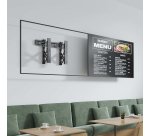 AISENS Soporte para Videowall Nivelable y Función Pop-Out para TV 45Kg de 37-70, Negro