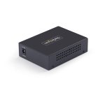 StarTech.com Convertisseur de Média Fibre Optique SFP+ Ouvert Multi-Gigabit 10 GbE, 10G/5G/2,5G/1G/100M, Cuivre vers 10GBASE-X SFP+, Monomode, Multimode, Trames Jumbo 16K, TAA