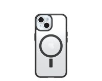 OtterBox React pour MagSafe Series pour Apple iPhone 16e/15/14/13, transparente/noir