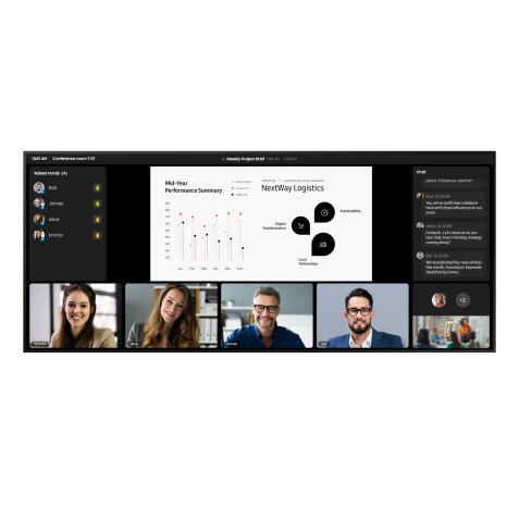 Samsung QPDX-5K Écran plat de signalisation numérique 2,67 m (105") LCD Wifi 500 cd/m² 5K Ultra HD Noir Tizen 7.0 24/7