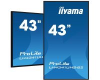 iiyama LH4341UHS-B2 Écran d'affichage dynamique 108 cm (42.5") LCD 500 cd/m² 4K Ultra HD Intégré dans le processeur Android 8.0 24/7