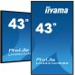 iiyama LH4341UHS-B2 Écran d'affichage dynamique 108 cm (42.5") LCD 500 cd/m² 4K Ultra HD Intégré dans le processeur Android 8.0 18/7