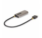 StarTech.com Câble Adaptateur HDMI vers DisplayPort de 30cm, 8K 60Hz, Convertisseur Vidéo Actif HDMI 2.1 vers DP 1.4, Câble HDMI vers DisplayPort 1.4, Alimenté par Bus USB avec Câble Inclus