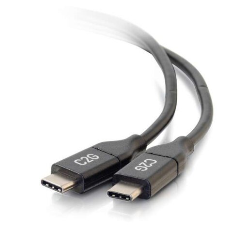 C2G 1,8 M CÂBLE USB-C VERS USB-C 2.0 MÂLE VERS MÂLE (5A)