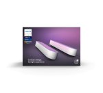 Lampe connectée Philips Hue Hue Play Pack x2 - Blanc