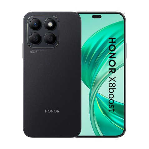 Honor X8boost 17 cm (6.7") SIM doble Android 13 4G USB Tipo C 8 GB 256 GB 4500 mAh Negro