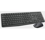 Logitech MK235 teclado Ratón incluido RF inalámbrico en Portugués Gris