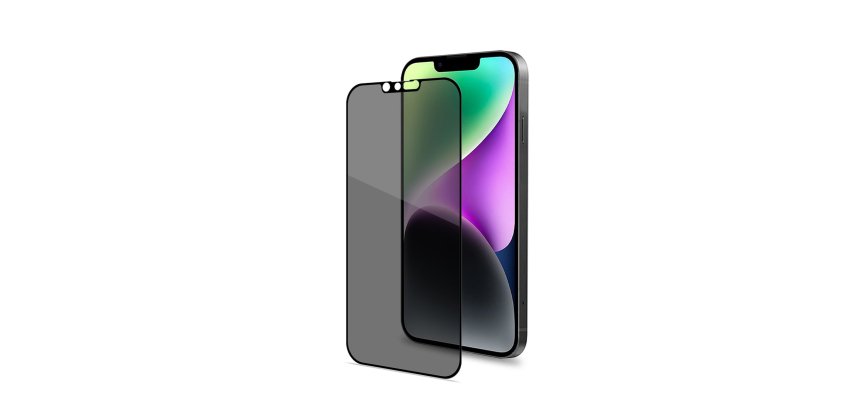 Celly PRIVACYF1024BK protezione per lo schermo e il retro dei telefoni cellulari Pellicola proteggischermo trasparente Apple 1 pz