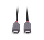 Lindy Câble USB4 Type C de 0.8m, 40Gbit/s, 240W PD, gamme Anthra