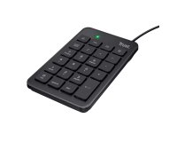 Trust 22221 teclado numérico Portátil/PC USB Negro