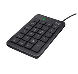 Trust 22221 teclado numérico Portátil/PC USB Negro