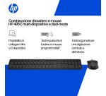 HP Combinazione di tastiera e mouse 495C multi-dispositivo e dual-mode