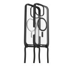 OtterBox React Necklace Series para MagSafe para iPhone 16 Pro Max, Black Crystal