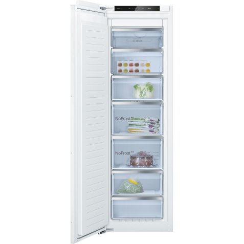 BOSCH Congélateur encastrable armoire GIN81VEE0, Série 4, NoFrost, pantographes