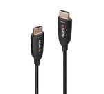 Lindy Câble HDMI 8K60 Hybride Fibre Optique 10m
