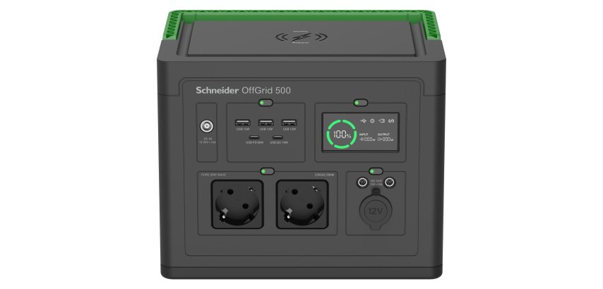 APC PPS500-GR estación de energía portátil Ión de litio 749 W 5,5 kg