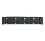 QNAP TL-R1200PES-RP Boîtier de disques de stockage Boîtier disque dur/SSD Noir, Gris 2.5/3.5"