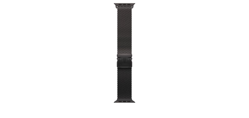 Apple MXKF3ZM/A accessoire intelligent à porter sur soi Bande Noir Titane