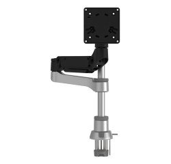 R-Go Tools Brazo de monitor R-Go Caparo Single para un monitor capacidad de carga de 3-9 kg, ajustable con resorte de gas, circular