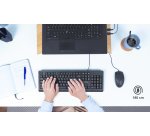 Trust Primo clavier Bureau USB AZERTY Français Noir